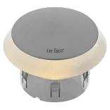In-Lite Puck LED grondspot 12V - Pearl Grey - Ø 60mm-