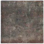 Carré tegel 50x50x5 vlak KOMO nero rosso-