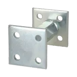 Paalhouder hoogte verstelbaar 70x70 GV-