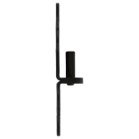 Plaatduim 16-D1 rustica zwart TXT p/stuk-