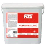 Fixs Voegmortel Pro Antraciet 15kg-Duurzaam waterdoorlatend