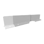 Hardline Hoek Gegalvaniseerd 15cm L=50cm-Gemakkelijk en snel te monteren