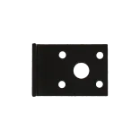 Hoekanker 50x50x35mm zwart TXT p/stuk-