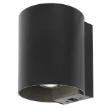 In-Lite Halo Up-Down Wall 12V - Black-Functionele verlichting op schuttingen en muren