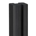 Beton-sleufpaal Zaan 10x10x275 gecoat Vlakke kop-
