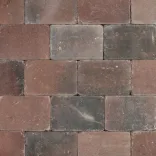 Trommelsteen 20x30x6 rood genuanceerd-Verscheidenheid aan mogelijkheden