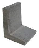 (H) L-element 50x40x40x8 grijs-Functioneel