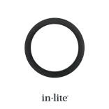 In-Lite RING 68 grondspot accessoire Black voor BOX1-PLATE 1-