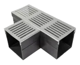 RSSD Aluminium Grijs T-Goot 10x10cm-