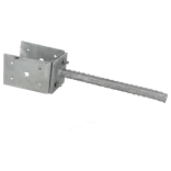 Pergoladrager verstelbaar 80/151 zwaar FV-