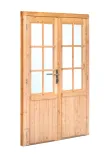 Douglas deur Dubbele deur B1596xH2001mm sponningmaat-