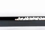 Top Stone 100/100 Lijngoot - Zwart (Aluminium) 100cm-