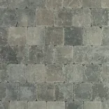 Trommelsteen 15x15x6 grijs/zwart genuanceerd spec-Verscheidenheid aan mogelijkheden