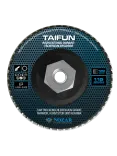 Taifun Diamant Lamellenschijf D115/M14 K120 Zwart-