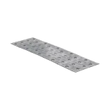 Spijkerplaat 75x250x1mm SV p/stuk-