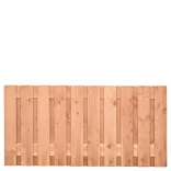 Tuinscherm Breukelen (19+2) Douglas Geschaafd 90x180cm-Onbehandeld Douglas