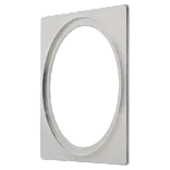 In-Lite PLATE 1 afdekplaat rvs geschikt voor Big Flux - Luna-