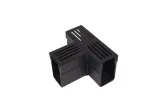 Star Drain 65/100 T-stuk - Premium Zwart (Aluminium)-Optimale waterafvoer