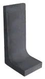 L-Element 100x50x40cm Antraciet-Functioneel