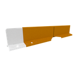 610124 Hardline 100mm hoekstuk Corten