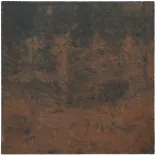 Carré tegel 50x50x5 vlak KOMO nero castano-Strakke tegel zonder facet
