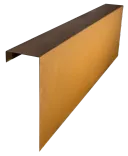 Overzetprofiel Muurblok Recht 150x45x15