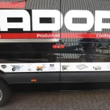 Matador Bestelwagenslot Bull-lock Voor Zijdeur Rood-