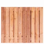 Tuinscherm Breukelen (19+2) Red Class Wood 150x180cm-Red Class Wood geïmpregneerd vuren