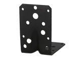 Hoekanker m/ril 90x90x60mm zwart TXT p/stuk-