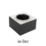 In-Lite BOX 1 montagebox rvs geschikt voor Luna - Big Flux-