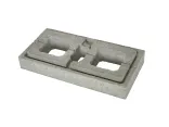 Moodul 60x30x9cm Grey-Makkelijk te installeren