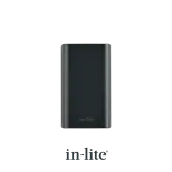 In-Lite Ace Down Wall 12V - Dark Grey-Geeft een gebundeld licht naar beneden