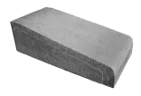 Inritband 30x60x12/20 tussenstuk grijs-Voor het opvangen van hoogteverschillen tussen o.a. trottoirs en rijpaden