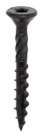 Woodies® Ult.Blackline 5x80/50 platverz.kop T25 shield zwart-