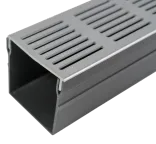 Star Drain Mini 65/60 Lijngoot - Grijs (Aluminium) 100cm-