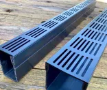 Star Drain 65/100 Lijngoot - Zwart (Aluminium) 100cm-