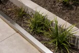 Randbescherming Brush.Inox 200x5x6cm-Eenvoudige installatie