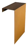 Corten Overzetstuk 500x450x120mm-Moderne Look