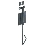 Staartgrendel zwaar 400mm zwart-