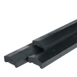 Afdeklat Piramide Vuren Zwart gespoten Piramide 3