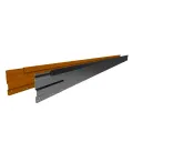 Rigidline (WS) Corten 10x220cm-Gemakkelijk en snel te monteren