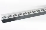 Top Stone 100/100 Lijngoot - Grijs (Aluminium) 100cm-