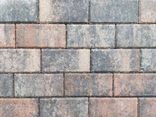 Betonstraatsteen 6 cm tricolore komo