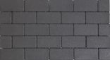 Design brick 8 cm black komo