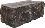 Splitrock hoekstuk trommel 29x13x11 cm grigio camello geknipte kopse kant