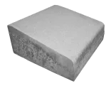 Inritband 50x45x12/20 tussenstuk zonder verb. grijs-Voor het opvangen van hoogteverschillen tussen o.a. trottoirs en rijpaden