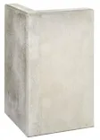 Hoek-L-Element 50x50x50x10cm Zichtbeton-