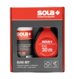 SOLA Slaglijnmolen+poeder CLKS Set Rood-