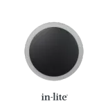 In-Lite Puck LED grondspot 12V - Black - Ø 60mm-