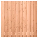 Tuinscherm Breukelen (19+2) Douglas Geschaafd 180x180cm-Onbehandeld Douglas
